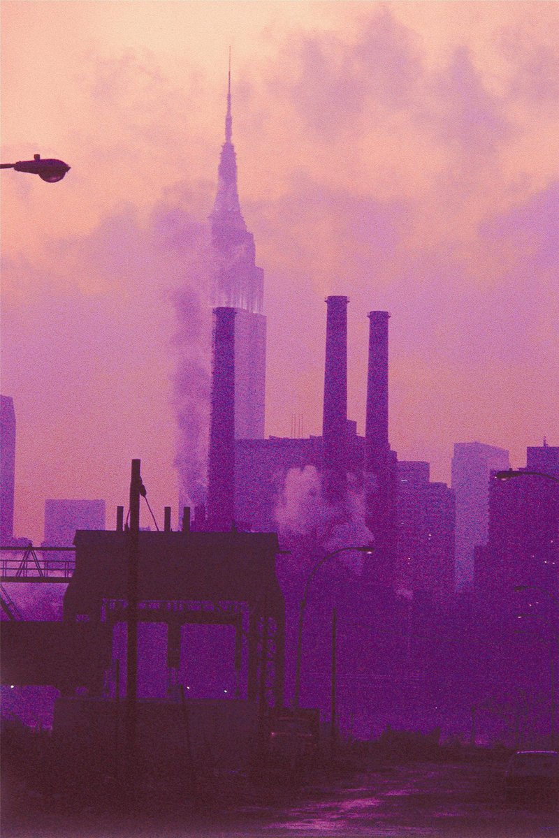 View of Manhattan from Long Island City, 1989