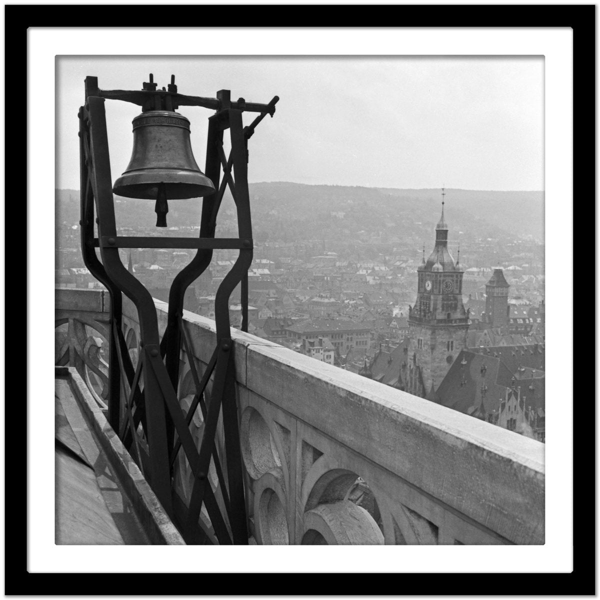 View to Stuttgart City Hall, Germany, 1935