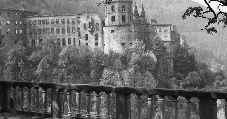 View to the Heidelberg Castle, Germany 1938, Printed 2021-DYV-990655