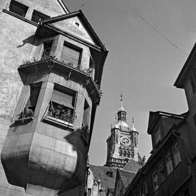 View to the Old City Hall, Stuttgart Germany, 1935-DYV-988165