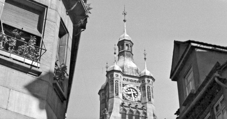 View to the Old City Hall, Stuttgart Germany, 1935-DYV-988165