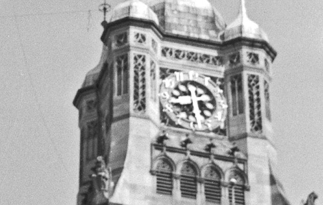 View to the Old City Hall, Stuttgart Germany, 1935-DYV-988165