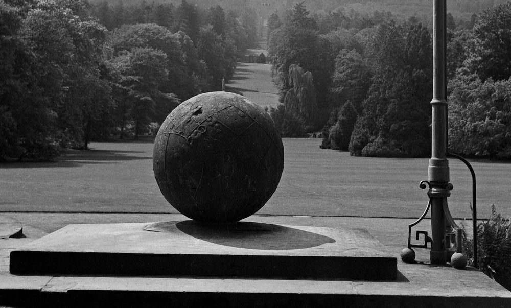 View to the Park at Kassel from Wilhelmshoehe Castle, Germany 1937, 2021