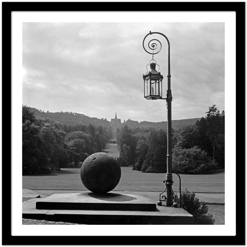 View to the Park at Kassel from Wilhelmshoehe Castle, Germany 1937, 2021