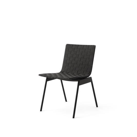 Ville AV33 Outdoor Chair by &tradition #Warm Black