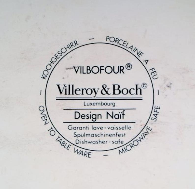 Villeroy & Boch Naif Dinner Service in Porcelain Oven Proof Dish