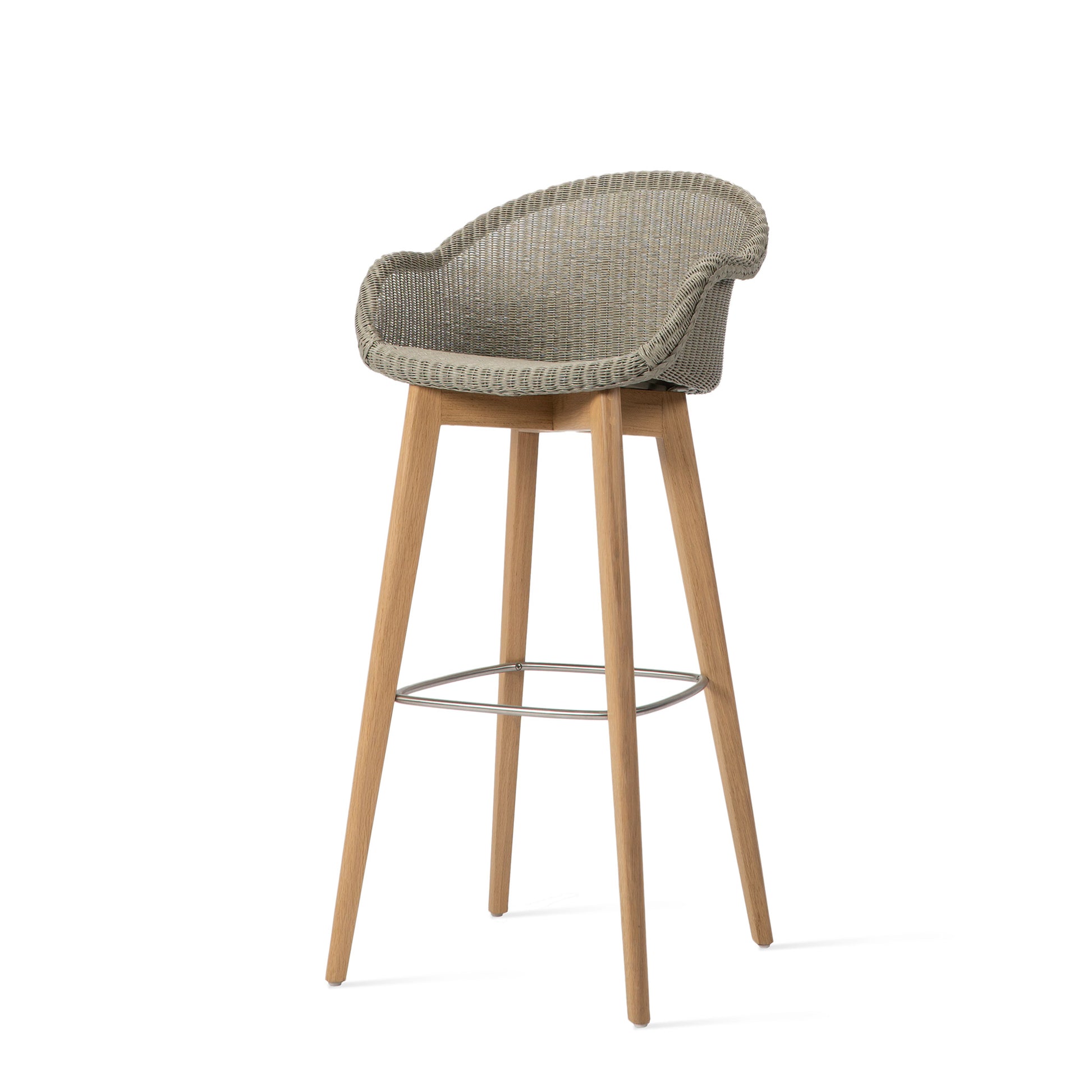 Bar Stool Oak Base AVRIL by Vincent Sheppard