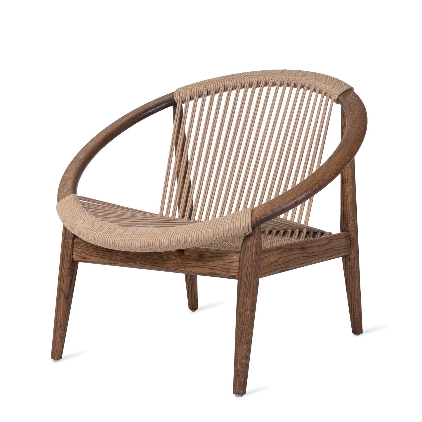 Oak Easy Chair With Armrests Norma by Vincent Sheppard