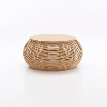 VIVI - Round rattan coffee table