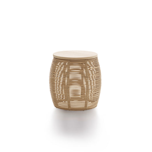 Round Rattan Side Table Vivi by Vincent Sheppard