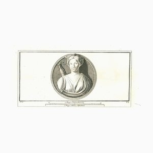 Vincenzo Campana, Ancient Roman Statue, Original Etching, 18th Century-ZCI-2024848