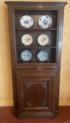 Vintage 18th Century Oak Cabinet-HPU-1699804