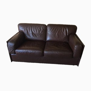 Vintage 2-Seater Brown Leather Sofa from Leolux-XQY-577316