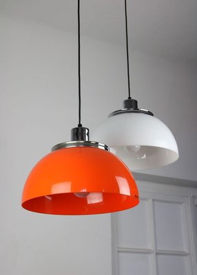 Vintage 2240 Faro Pendant Lamp by Luigi Massoni from Guzzini & Meblo, 1960s, Set of 2-HGJ-724897