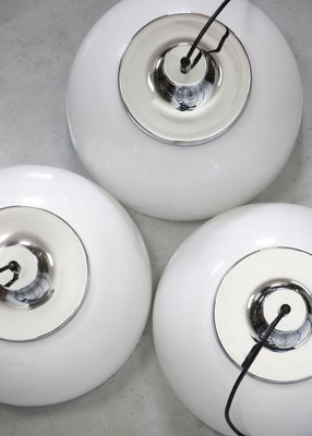 Vintage 2240 Faro Pendant Lamp by Luigi Massoni from Guzzini & Meblo, 1960s, Set of 3-HGJ-724892