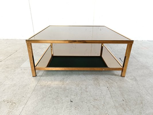 Vintage 23kt Coffee Table from Belgo Chrom / Dewulf Selection, 1970s-IRH-1820101