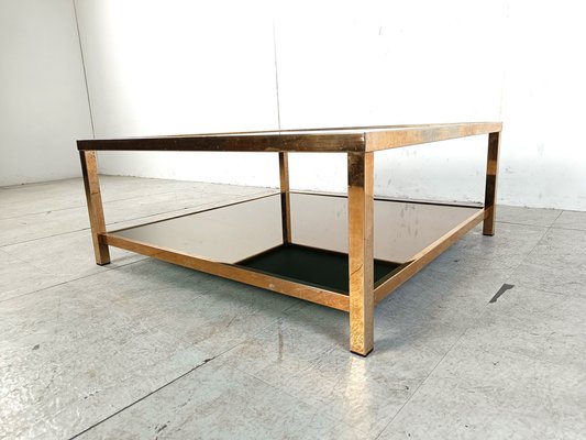 Vintage 23kt Coffee Table from Belgo Chrom / Dewulf Selection, 1970s-IRH-1820101