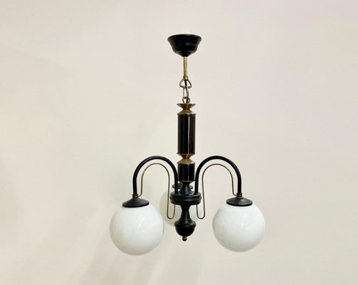 Vintage 3-Arm Chandelier, 1970s-ZCY-1375600