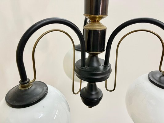 Vintage 3-Arm Chandelier, 1970s-ZCY-1375600