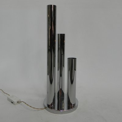 Vintage 3-Cylinder Table Lamp in the Style of Sciolari, 1970s-TL-630398