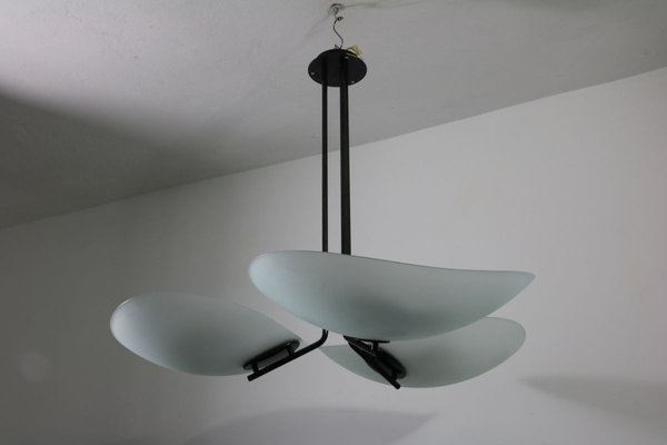 Vintage 3-Light Ceiling Lamp from Artemide, 1970s-SXX-838581