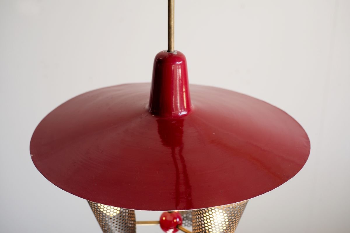 Vintage 3-Light Pendant Lamp from DekaLux