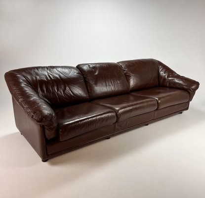 Vintage 3-Seater Leather Sofa from Leolux, 1970s-RMX-1191152