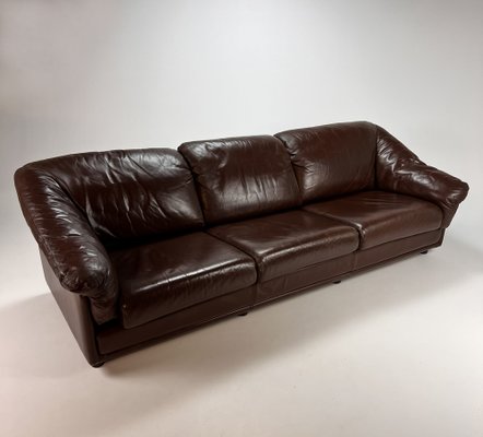 Vintage 3-Seater Leather Sofa from Leolux, 1970s-RMX-1191152