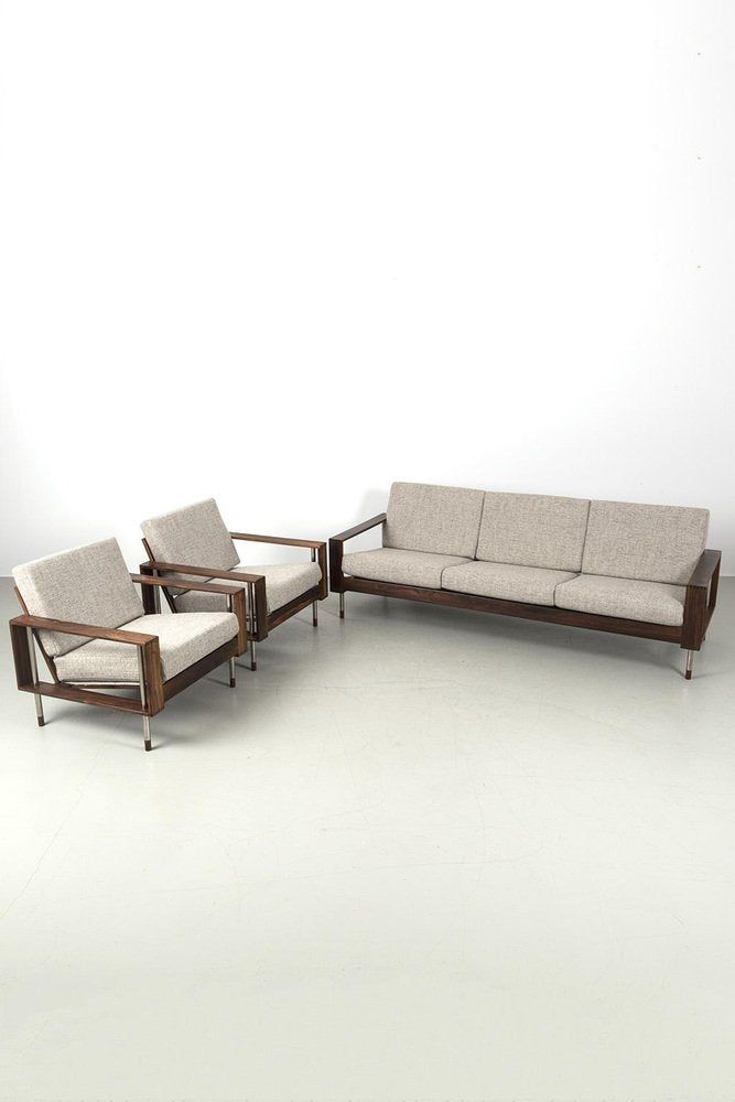 Vintage 3-Seater Sofa attributed to Fristho