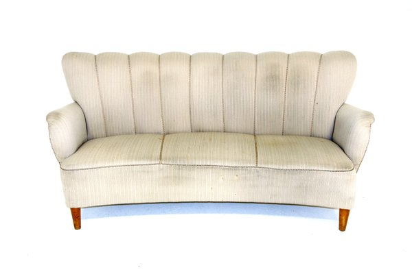 Vintage 3-Seater Sofa, Sweden, 1940s-GEK-1351174