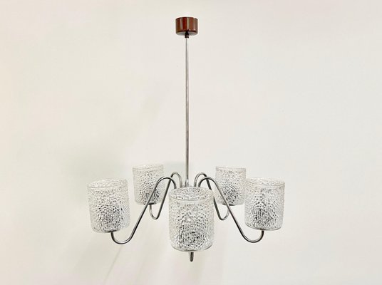 Vintage 5-Arm Chandelier from Lidokov, 1970s-ZCY-1375698