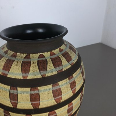 Vintage Abstract Ceramic Pottery Vase by Simon Peter Gerz, Germany, 1950s-QZ-1151877