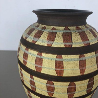 Vintage Abstract Ceramic Pottery Vase by Simon Peter Gerz, Germany, 1950s-QZ-1151877