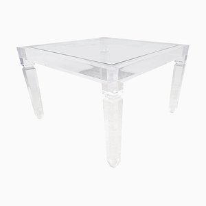 Vintage Acrylic Glass Coffee Table, 1970s-IRH-1449514