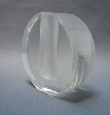 Vintage Acrylic Glass Vase, 1970s-LCV-1289633