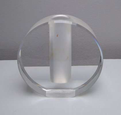 Vintage Acrylic Glass Vase, 1970s-LCV-1289633