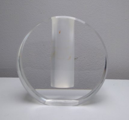 Vintage Acrylic Glass Vase, 1970s-LCV-1289633