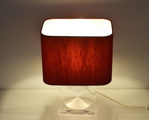 Vintage Acrylic Table Lamp from Romeo Rega, 1970s-HS-2016249