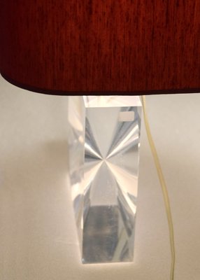 Vintage Acrylic Table Lamp from Romeo Rega, 1970s-HS-2016249