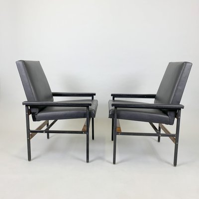 Vintage Adjustable Armchairs, Czechoslovakia, 1970s, Set of 2-TZ-826144