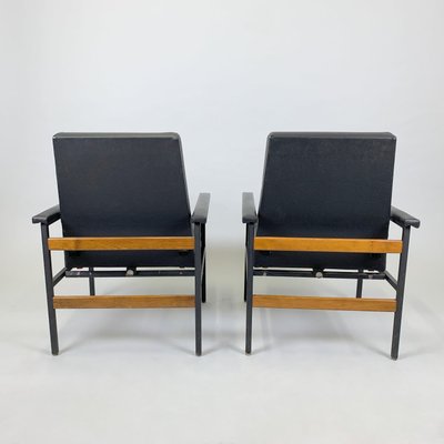 Vintage Adjustable Armchairs, Czechoslovakia, 1970s, Set of 2-TZ-826144