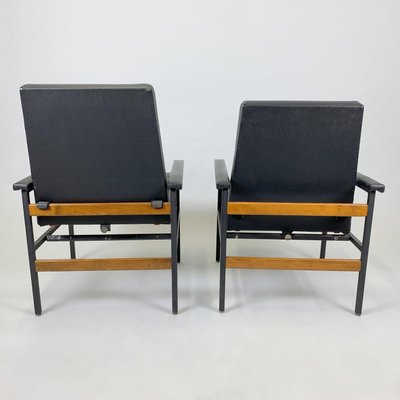 Vintage Adjustable Armchairs, Czechoslovakia, 1970s, Set of 2-TZ-826144