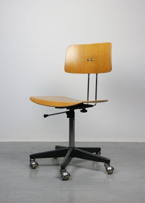 Vintage Adjustable Swivel Office Chair-HGJ-632642