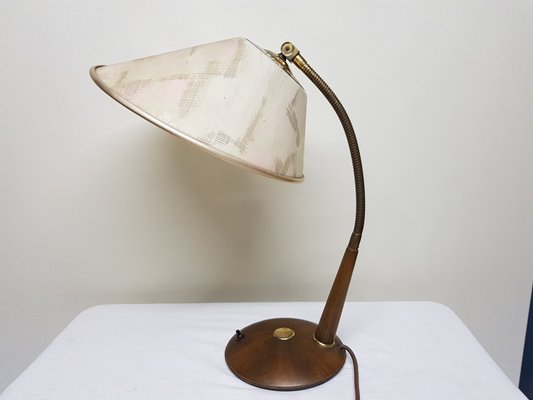 Vintage Adjustable Teak Lamp, 1960s-YFS-1354524