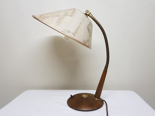 Vintage Adjustable Teak Lamp, 1960s-YFS-1354524