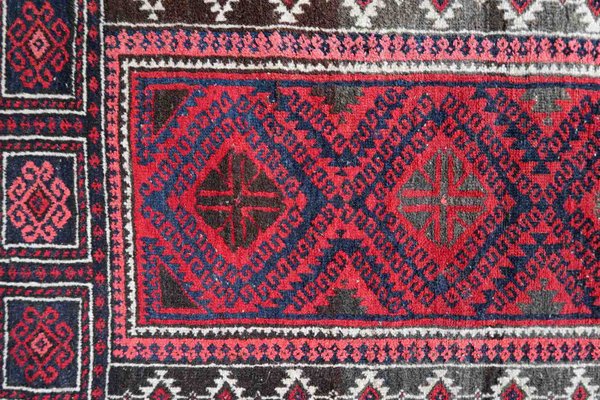 Vintage Afghan Baluch Prayer Rug, 1940s-JZV-1377257