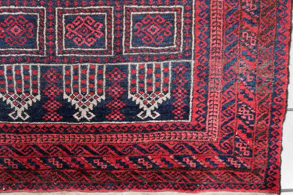 Vintage Afghan Baluch Prayer Rug, 1940s-JZV-1377257