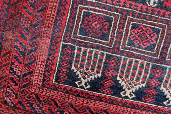 Vintage Afghan Baluch Prayer Rug, 1940s-JZV-1377257