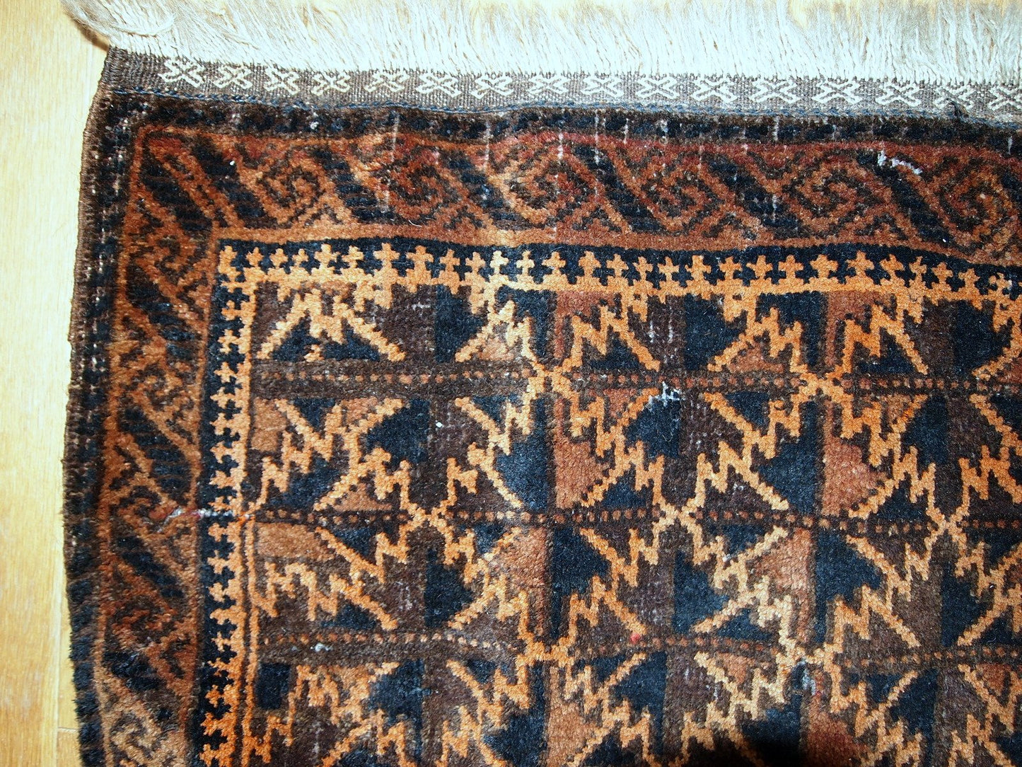 Vintage Afghan Baluch Rug, 1920s