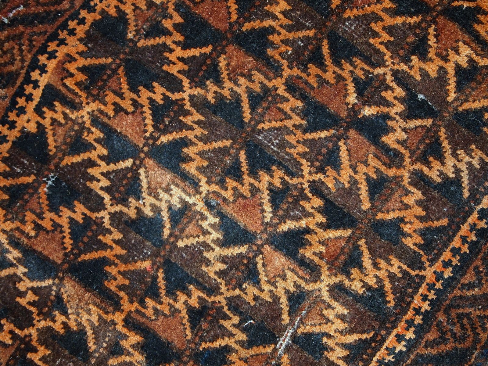 Vintage Afghan Baluch Rug, 1920s